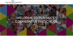 Desktop Screenshot of playmatespreschool.org